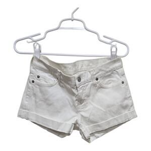 Classic White Women's Shorts